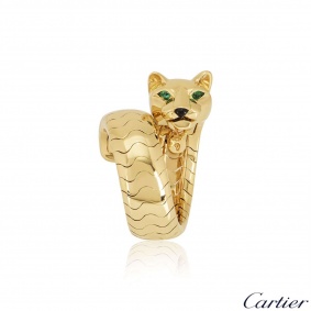 Cartier Yellow Gold Panthere Ring Cartier Yellow Gold Panthere Ring